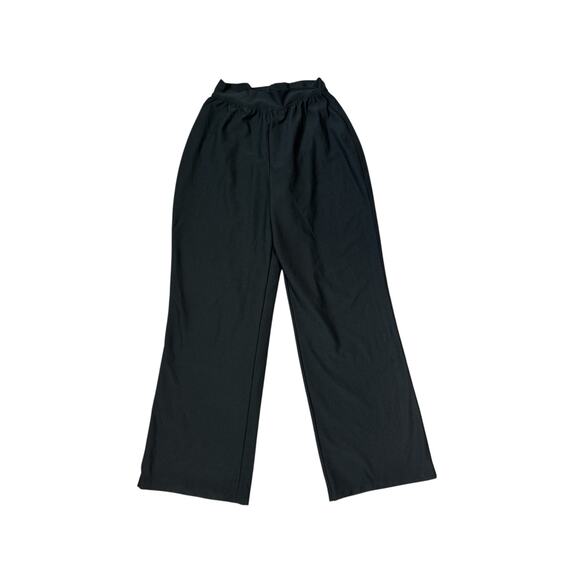 Spanx Bod-A-Bing! Full Length Wide Leg Slimming Stretch Pant - Black - Small - Picture 1 of 3